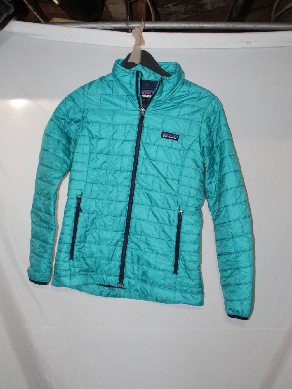 Patagonia Women's Teal Nano Puff Jacket